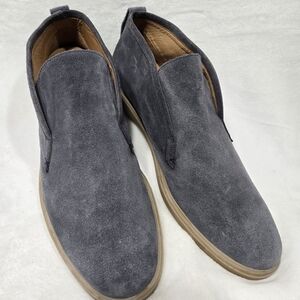 Peter Millar Gray Suede Chukka Boots